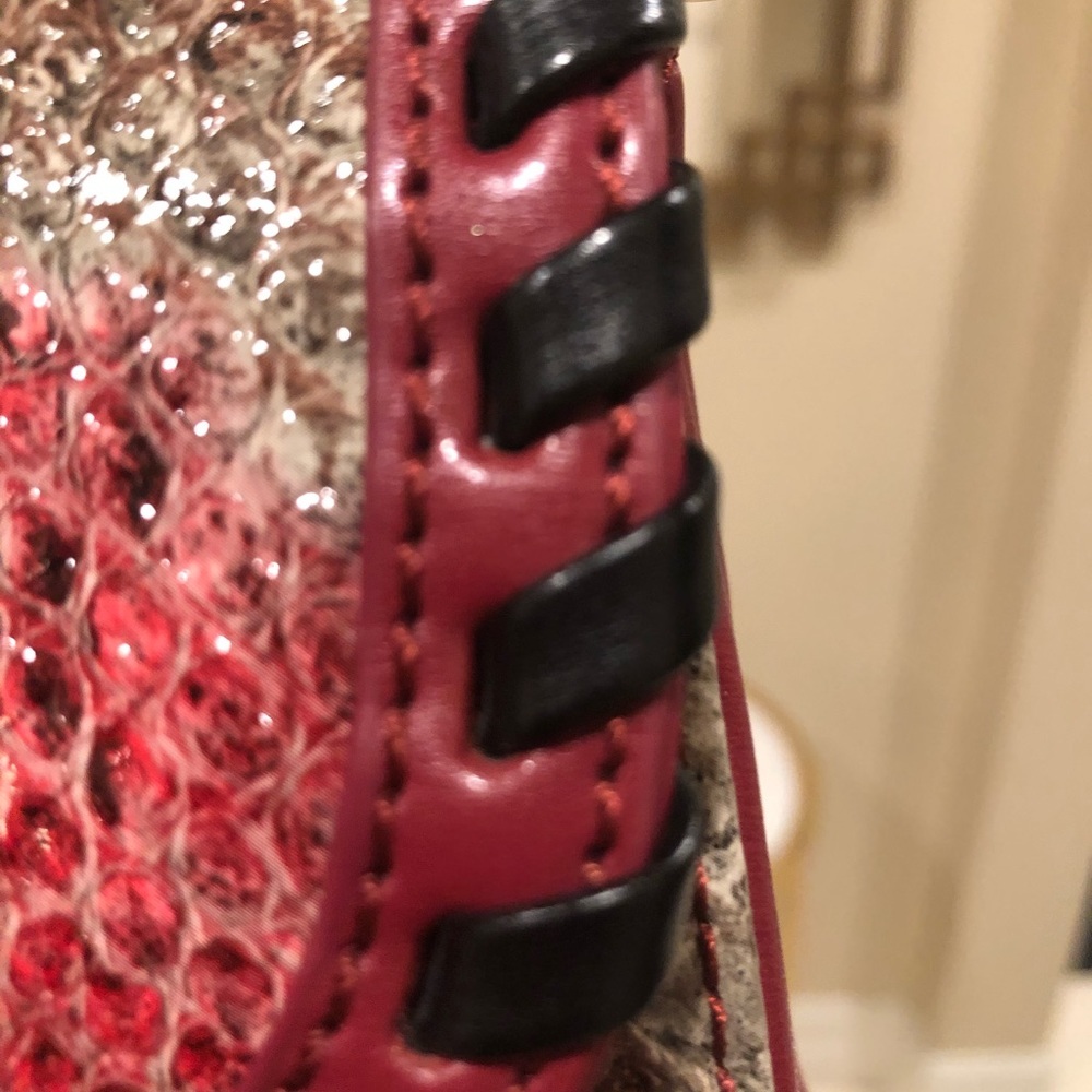 Cavalli python leather handbag - Picture 9 of 15